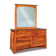 Boulder Creek 60" 7 Drawer Dresser