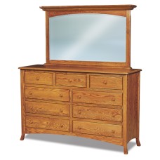 Carlisle 72" 9 Drawer Mule Dresser