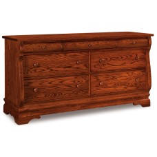 Chippewa Sleigh 65" 7 Drawer Dresser