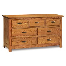 Flush Mission 59" 7 Drawer Dresser