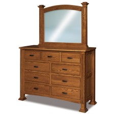 Lexington 63" 9 Drawer Mule Dresser