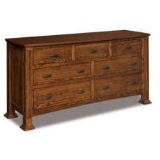 Lexington 76" 7 Drawer Dresser