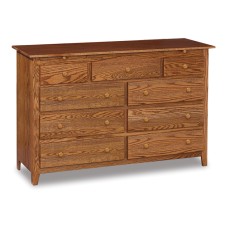 Shaker 9 Drawer Dresser with Jewelry Drawer