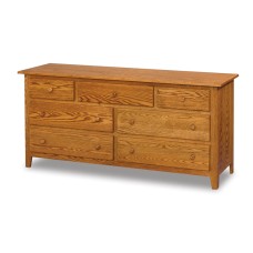 Shaker 66" 7 Drawer Dresser