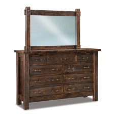 Houston 71" 9 Drawer Dresser with Jewelry Drawer