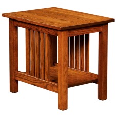 Country Mission End Table - QUICK SHIP