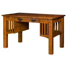 Mission Bookcase Writing Desk