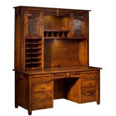Kensing Wall Desk with Hutch