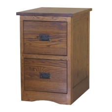 Mission File Cabinet w/ Flush Flat Front