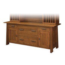 Freemont Mission 4 Drawer 2 Door Credenza