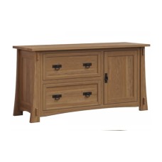 Modesto 2 Drawer 1 Door Credenza