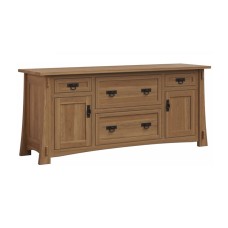 Modesto 4 Drawer 2 Door Credenza