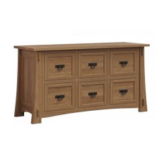 Modesto 6 Drawer Credenza