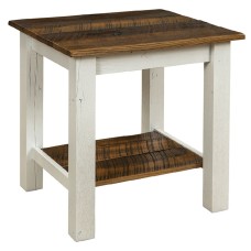Mill Cart End Table