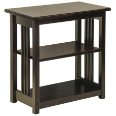 Mission Landmark End Table with 1 Fixed Shelf