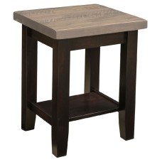 Plank Contemporary 19"w End Table
