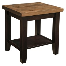 Plank Contemporary 22"w End Table
