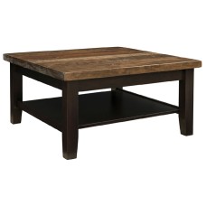 Plank Contemporary Square Coffee Table