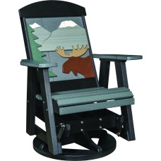 2' Artscapes Poly Swivel Glider