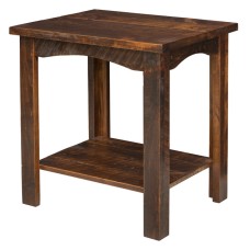 Rough Cut Maplewood End Table