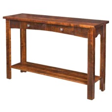Rough Cut Maplewood Sofa Table