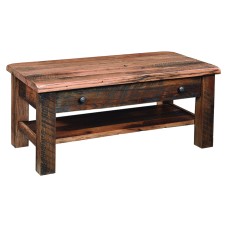 Reclaimed Post Mission Coffee Table