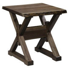 Remington End Table with Live Edge