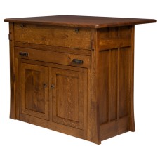 Grant Frontier Island Buffet with Pull Out Table