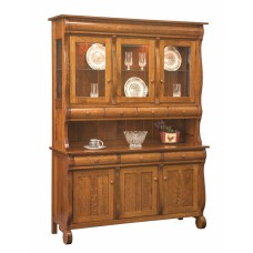 Hampton 3 Door Open Deck Hutch