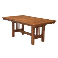 Mission Trestle Dining Table