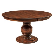 Burlington Single Pedestal Dining Table - QUICK SHIP