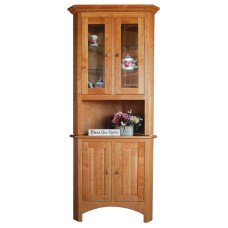 4 Door Corner Hutch